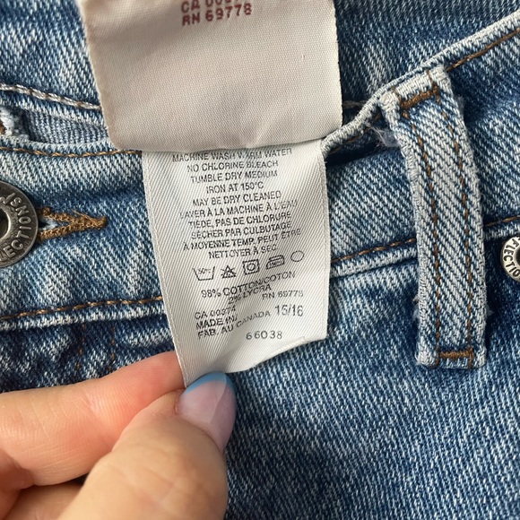 NORTHERN REFLECTION VINTAGE HIGH WAISTED MEDIUM WASH DENIM SIZE 15/16 - Picture 8 of 11